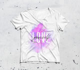 Decoccano “Love Yourself” Women’s T-Shirt | Inspirational Graphic Tee UK