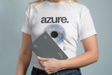 Azure Eye Design Girls’ T-Shirt – Stylish & Comfortable Casual Wear
