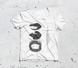 Decoccano Lips Graphic T-Shirt – Ladies Collection | White Cotton Tee